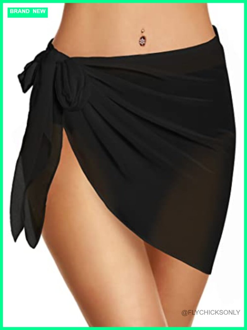 Chiffon Sarong Coverup Beach Wrap Skirt